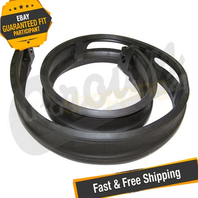 Crown J5453950 Cowl To Windshield Frame Weatherstrip for 87-90 Jeep Wrangler YJ Foto 1 de 4