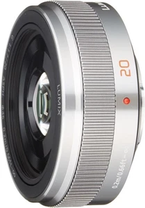 Panasonic Single Focus Lens for Micro Four Thirds Lumix G 20mm/F1.7 II ASPH. Sil - Picture 1 of 3