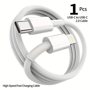 iPhone Super Fast Charger lead Long USB Cable Type C For X 11 12 13 14 Pro Max - Picture 1 of 9
