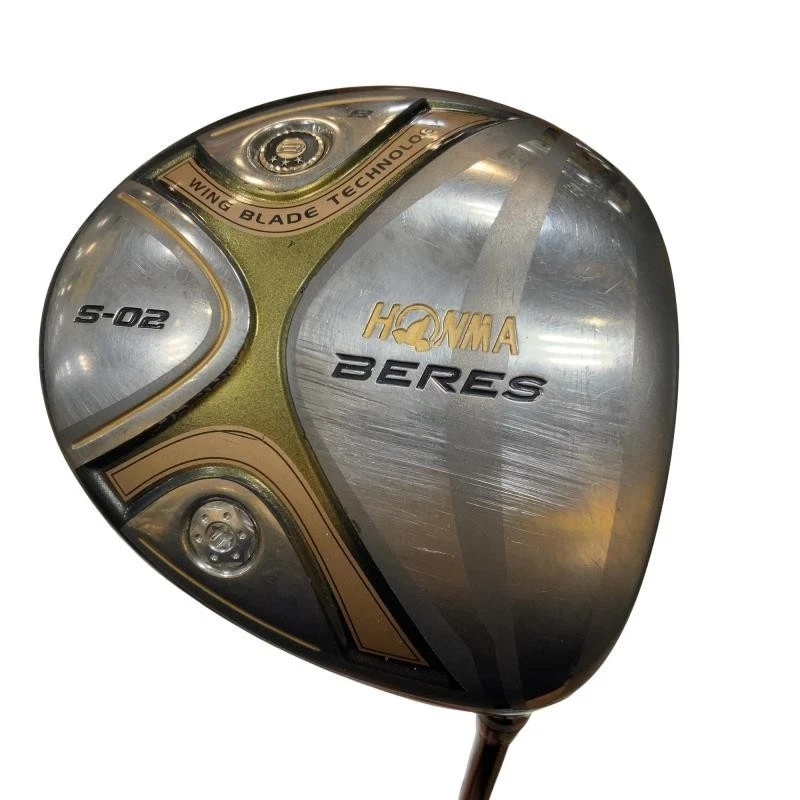 HONMA GOLF BERES S-02 DRIVER 9deg 3STAR ARMRQ 6 49 Flex-S With Head Cover - Image 1 of 4