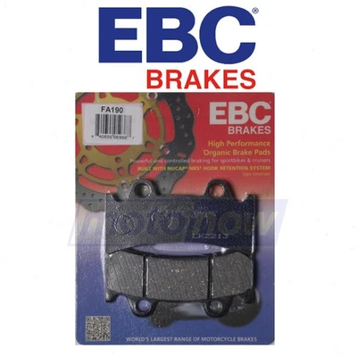 EBC Front Organic Brake Pads for 1994-1995 Yamaha FZR1000 - Brake Brake tb Foto 1 de 4
