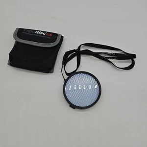 ExpoDisc 2.0 Professional White Balance Filter 77 MM W/ Soft Case Made In USA - Picture 1 of 6