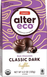 Alter Eco Chocolate Truffle Black Organic 4.2 oz (Pack of 8) - Picture 1 of 7