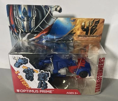 Hasbro Transformers 2014 Age Of Extinction MOC 1 Step Optimus Prime NEW - Image 1 of 4