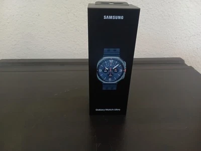Samsung Galaxy Watch Ultra 47mm Titanium Blue Smartwatch LTE 2025 Sealed | New - Image 1 of 3