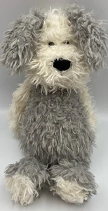JellyCat London 12" Medium DewBerry Mumbles Sheep Dog Stuffed Grey Plush Toy - Picture 1 of 7