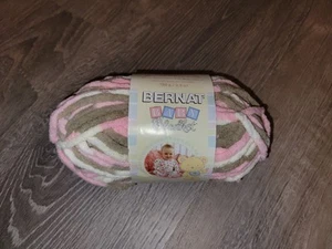 Bernat Baby Blanket Yarn, 3.5 oz, Color Little Petunias 1 Skein - Picture 1 of 2