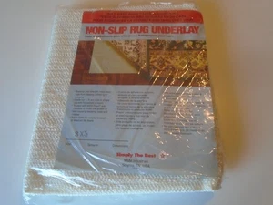 Simply the Best Tappeto Antiscivolo Sottotappeto Naturale 3'X 5' Nuovo Made in USA msn ind - Foto 1 di 5