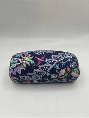 Vera Bradley French Lilac Hard Shell Eyeglasses CLAMSHELL Sunglasses Case EUC - Image 1 of 4