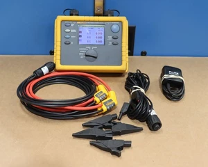 Fluke 1735 Three-Phase Power Logger Analyzer, Cables READ Works but AC Input Bad - Picture 1 of 7