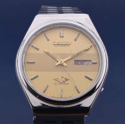 Citizen Men's Watch 21 Jewels Japan Automatic 8200 Movement - Date/Day - Image 1 of 4