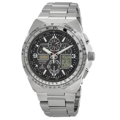 Citizen Promaster Skyhawk A-T Perpetual Chronograph GMT Analog-Digital Black - Image 1 of 3
