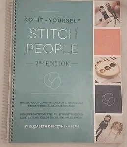 Do-It-Yourself Stitch People - Spiral-bound, by Elizabeth Dabczynski-Bean - Good - Picture 1 of 7