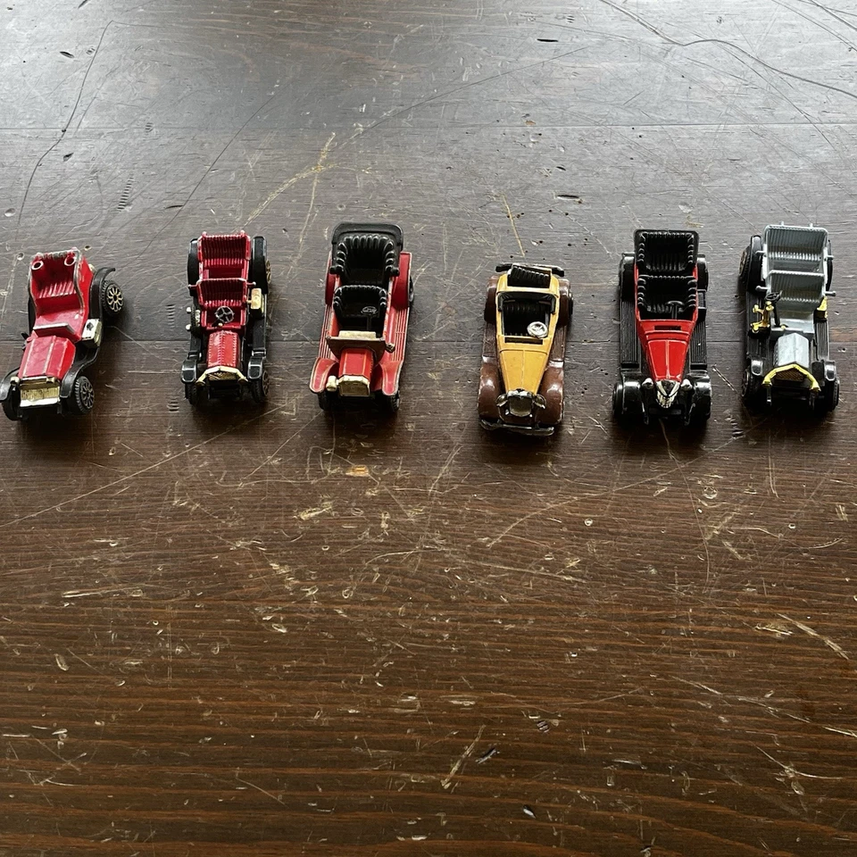 Vintage Tomica Tipo T Ford 1/60 1977 + Mais Lote Misto De 6 Vários Fabricantes - Imagem 1 de 4