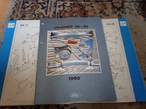 Ford Crash Teilekatalog Transit Mk1 MkI (nach Facelift) 1978 - 85 inkl. Bus + - Bild 1 von 1