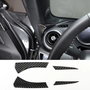 Carbon Fiber Instrument Side Trim Decorative Sticker For Mazda MX-5 ND 2016-2023 - Picture 1 of 12