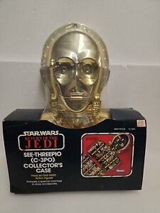 Star Wars 1983 C-3PO Collectors Case New From Kenner