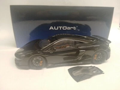 Autoart McLaren 600 LT Negro Ónix 2019 1/18 76081 - Imagen 1 de 3