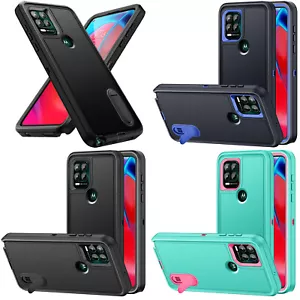 Funda protectora de cuerpo completo a prueba de golpes Moto Edge 30 Pro/G 5G/G Stylus/G Play - Imagen 1 de 25