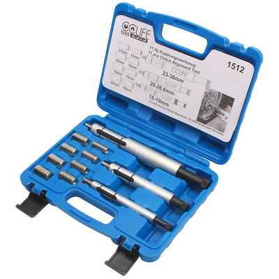 Kupplungs Zentrierdorn KFZ Zentrierwerkzeug 11 tlg Kupplung zentrieren Werkzeug