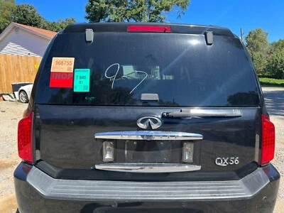 04-10 INFINITI QX56 TRUNK TAIL GATE HATCH LID 原始设备制造商黑色原始设备制造商 — 第 1/4 张图片