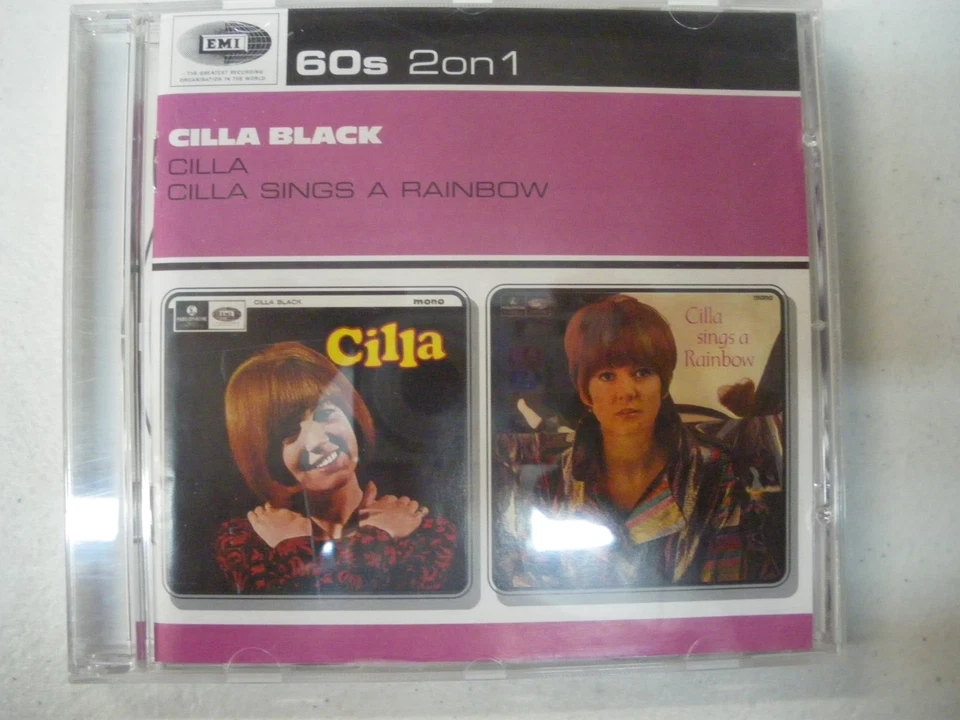 Компакт-диск Cilla Black Cilla/Cilla Sings a Rainbow 2 на 1 Великобритания - Изображение 1 из 4