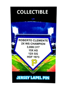 Pin solapa Piratas de Pittsburgh Roberto Clemente-"NUEVO" 21 Clásico Coleccionable - Imagen 1 de 1