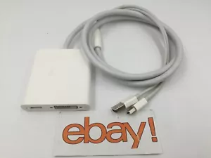 GENUINE Apple A1306 Mini Display Port to Dual-link DVI Adapter - White - Picture 1 of 3