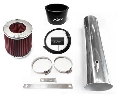 AirX Racing Black-Red For 1PC 2004-2006 Acura MDX 3.5L V6 Air Intake Kit - Image 1 of 2