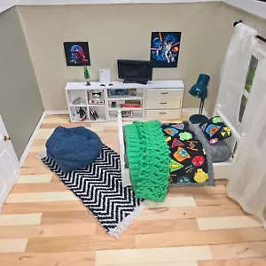 Juego de dormitorio Star Wars escala 1:12 ¡Todo incluido! - Imagen 1 de 12