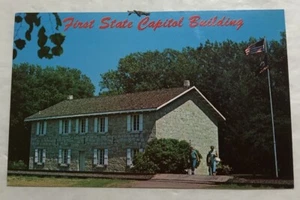 First State Capitol Building Fort Riley, Kansas. Cartolina (O2) - Foto 1 di 2