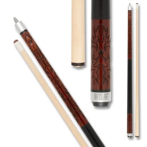 Outlaw OL54 Cherry Pool Cue Billiard Stick Billiards Cues - Picture 1 of 8