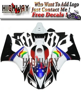 Full Fairings Fit HOUDA CBR1000RR 06 07 ABS Fairing Kit Bodywork White Red Black - Picture 1 of 6
