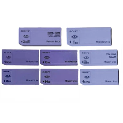 128MB/64MB/32MB/16MB/8MB For Sony Memory Stick MS Card Long MS For Sony Camera - Image 1 of 4