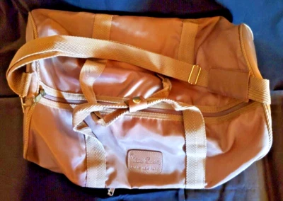 Vtg Pierre Cardin Duffle Travel Overnight Nylon 19" Bag w/tags & w/ lock&key - Image 1 of 4
