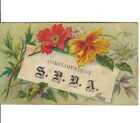 Am-121 Spda Schutzen Park Decoration Day 1881 Victorian Advertising Trade Card