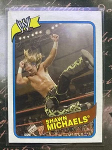 2007 Topps Heritage III WWE Wrestling Card #54 Shawn Michaels - Bild 1 von 6