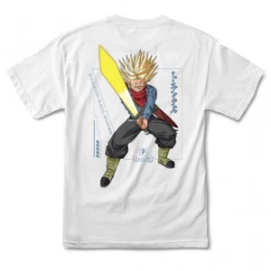 Camiseta Primitive Skateboards Dragonball Z Victory Trunks Blanca en M - Imagen 1 de 2