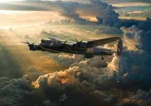Avro Lancaster Just Jane NX611 Vuelo Lienzo Impresiones Varios Tamaños Envío Gratuito - Imagen 1 de 1