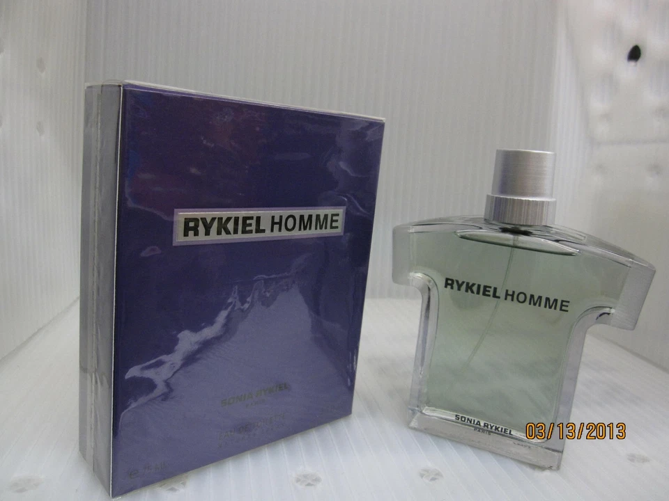 RYKIEL HOMME por SONIA RYKIEL 2,5 FL oz / 75 ml eau de toilette spray caja sellada Foto 1 de 1