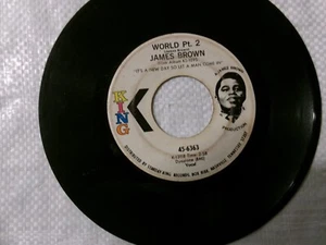 Soul 45 James Brown -VG World Pt. 2/I Cried - Foto 1 di 2