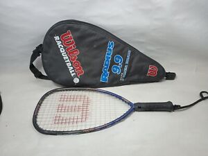 Wilson Radius 9.9 Power Braid Racquetball Racquet Racket S-SM  W/ Case