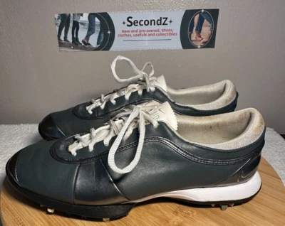 Zapatos para mujer Nike Air Golf Tac con clavos azules talla 7 Foto 1 de 4