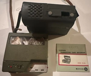 JVC NIVICO Transistor Handcorder Bandrekorder Modell Rolle zu Rolle Tr-403 - Bild 1 von 5