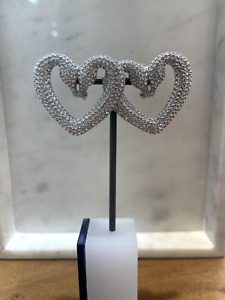 Swarovski Una Heart Clip Earrings RRP$500