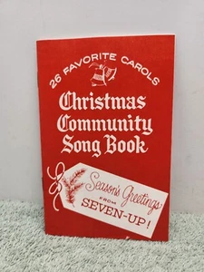 1959 Seven-Up 7up Christmas Community Song Book Premium - Picture 1 of 5