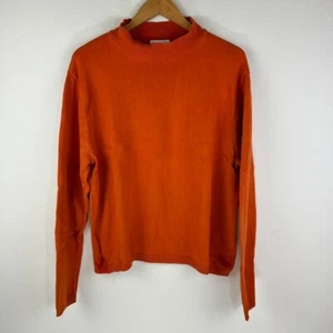 Vtg Pierre Cardin Women’s Mock Neck Pullover Sweater Size XL - Picture 1 of 8