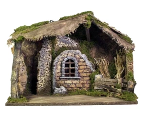 PRESEPE Rossi-rosa - Capanna - 42X19X30 - Picture 1 of 1