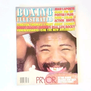JULY 1983 BOXING ILLUSTRATED MAGAZINE AARON PRYOR EDWIN ROSARIO LAPORTE CHACON - Picture 1 of 9