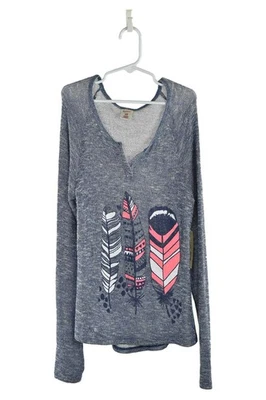 Suéteres suéteres Arizona Jean Company para niñas L azul rayón Foto 1 de 2